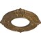 Ekena Millwork Benson Ceiling Medallion (Fits Canopies up to 4 1/8"), 9"OD x 4 1/8"ID x 5/8"P, Rubbed Bronze CM09BNRZS - alternate 5